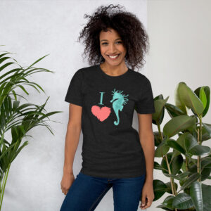 I love Seahorses Unisex t-shirt