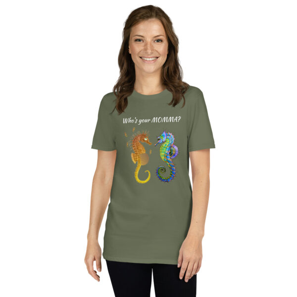 Who's Your Momma Short-Sleeve Unisex T-Shirt - Image 37