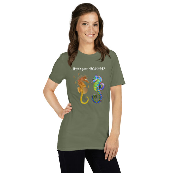 Who's Your Momma Short-Sleeve Unisex T-Shirt - Image 42