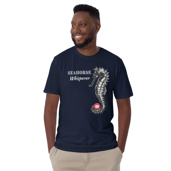 Seahorse Whisperer Youtube T-shirt - Image 4